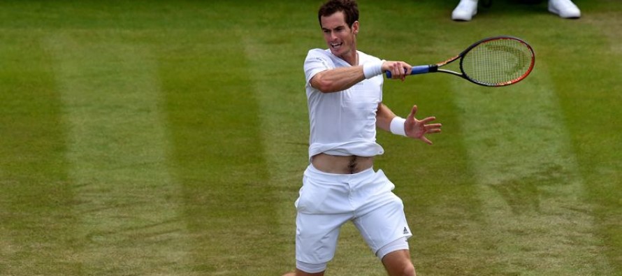 WIMBLEDON DAY 3 Andy Murray azzera Blaz Rola