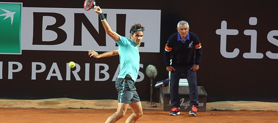 INTERNAZIONALI BNL d’ITALIA : Roger Federer si ripete contro Cuevas