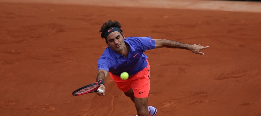ROLAND GARROS: Roger Federer live, secondo set