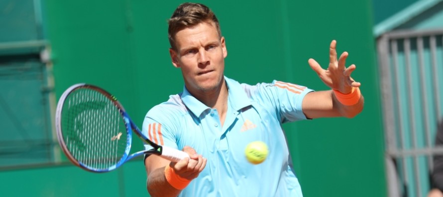 MONTE-CARLO ROLEX MASTERS : Berdych ancora un battaglia tre set per superare Haas