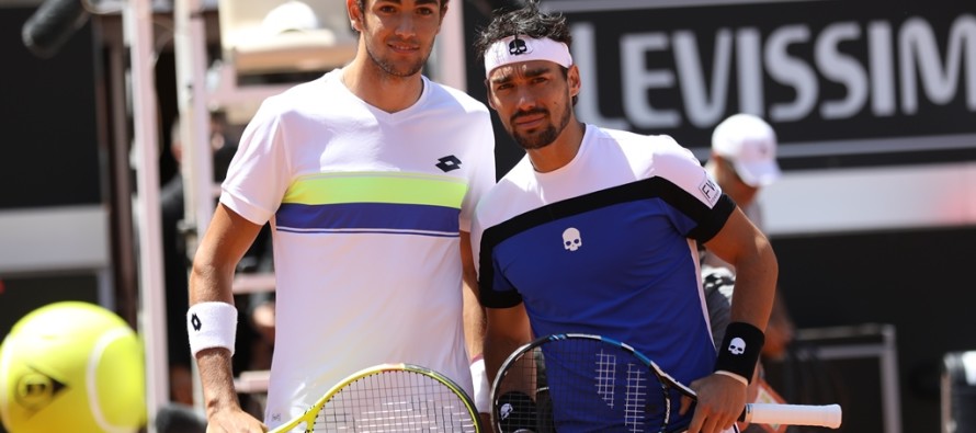 IBI 2017 : Matteo Berrettini debutto a Roma contro Fabio Fognini.