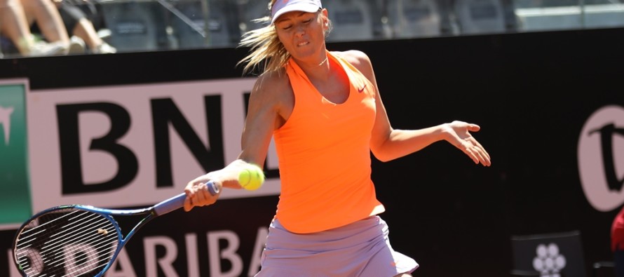 WTA TANJIN : Maria Sharapova torna alla vittoria