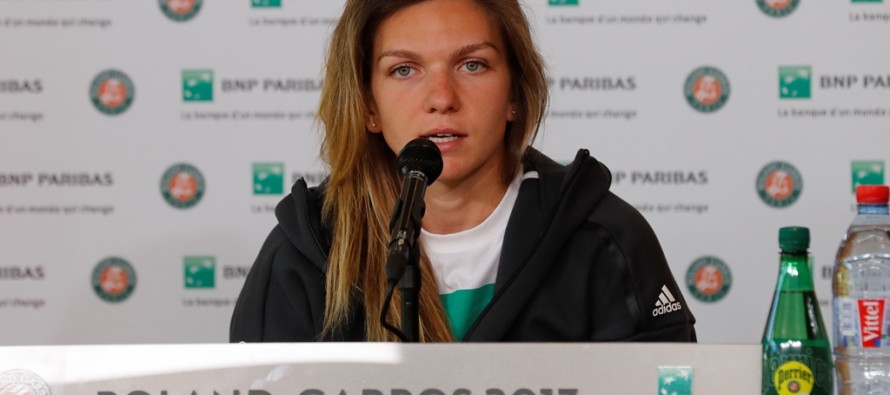 ROLAND GARROS : Simona Halep Sono stata spettatrice in campo