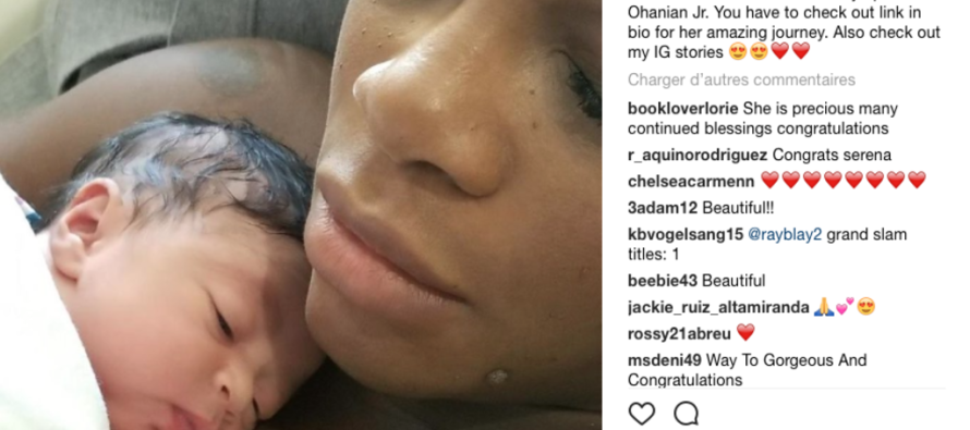 SERENA WILLIAMS presenta Alexis Olimpia