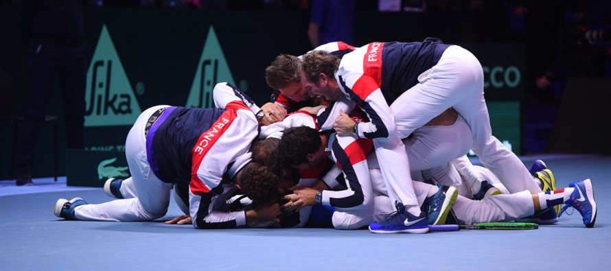 COPPA DAVIS : Trionfa la Francia decide Lucas Pouille