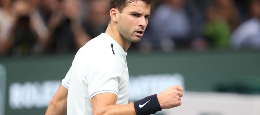 ROLEX PARIS MASTERS : Dimitrov troppo forte per Gasquet, Sock stende Edmund