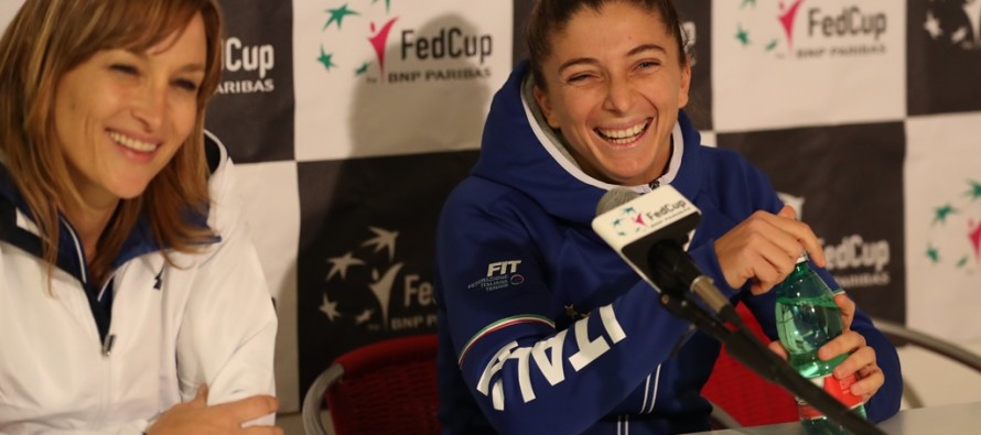 FedCup Italia-Spagna 1-1 Tathiana Garbin “Sara una leader”