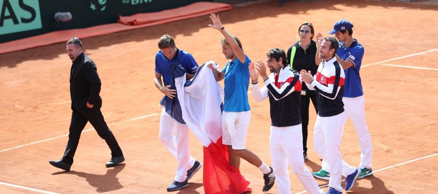 DAVIS ITALIA FRANCIA 1-3 : Francia in semifinale