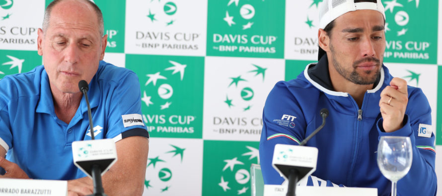 DAVIS ITALIA-FRANCIA 1-3 : Fabio Fognini “Oggi ho dato tutto”
