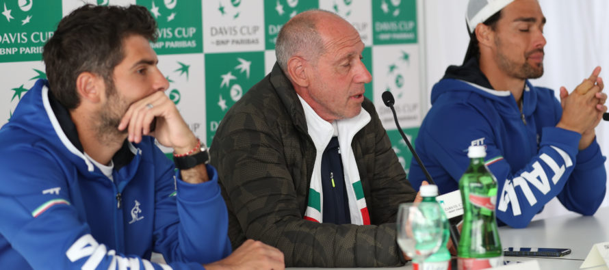 DAVIS ITALIA-FRANCIA 1-2 : Barazzutti “Dopo il primo set i ragazzi non sono più stati in partita”