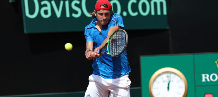 DAVIS ITALIA-FRANCIA 1-2 : Fognini Pouille un set pari