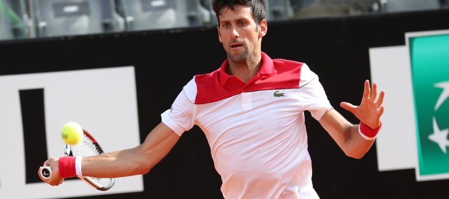 Roma 2018 : Novak Djokovic si conferma quarti di finale