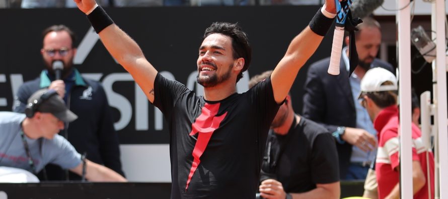 Roma 2018 : Fabio Fognini ai quarti, eliminato Gojowiczyk