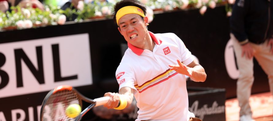 Roma 2018 : Kei Nishikori spazza via Kohlschreiber