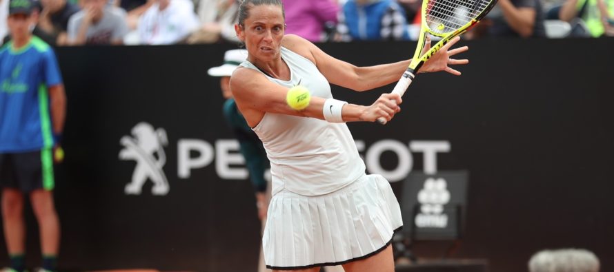 Roma 2018 : Roberta Vinci addio al tennis