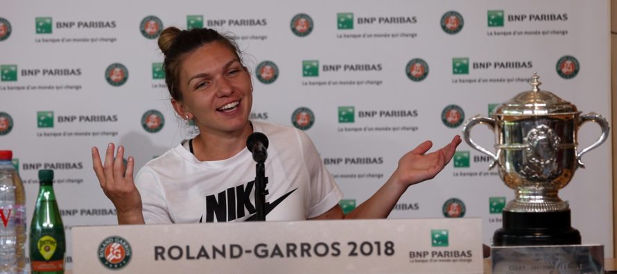 Roland Garros : Simona Halep “E’ un momento speciale”