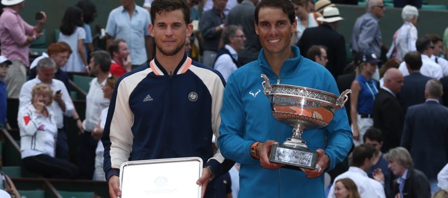 Roland Garros : Rafael Nadal nella storia Thiem impotente