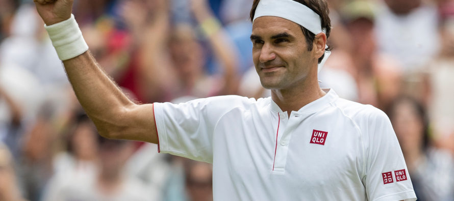 Roger Federer sigillo n°100