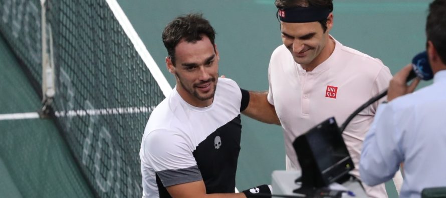 Rolex Paris Masters : Federer troppo forte per Fognini