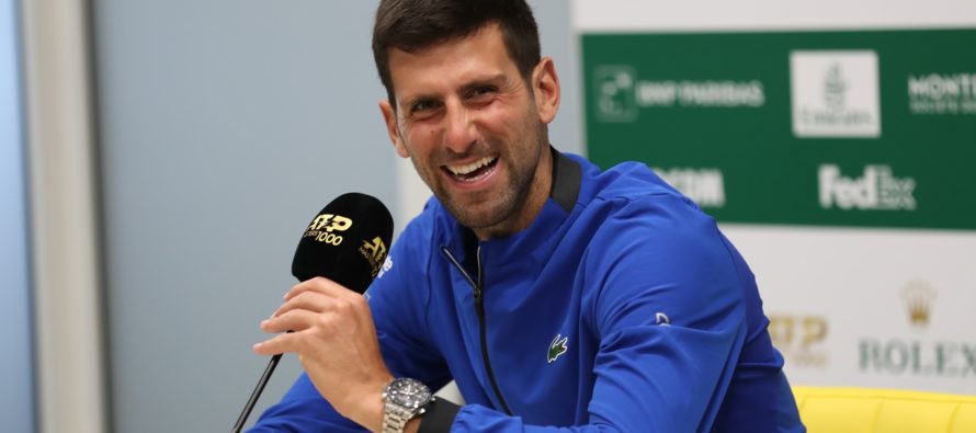ROLEX MONTE-CARLO MASTERS : Djokovic “Rafa è il mio favorito”