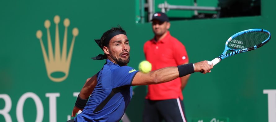 ROLEX MONTE-CARLO MASTERS : Grande Fognini, Zverev sconfitto in due set